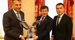 Başbakan Davutoğlu Fikret Orman’ı kabul etti