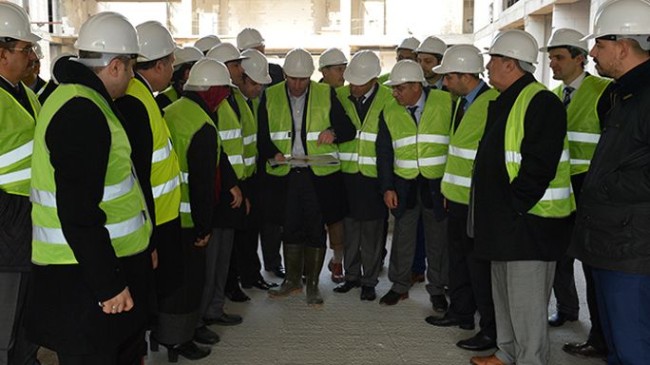 Üsküdar Belediye binası inşaatı hızla devam ediyor