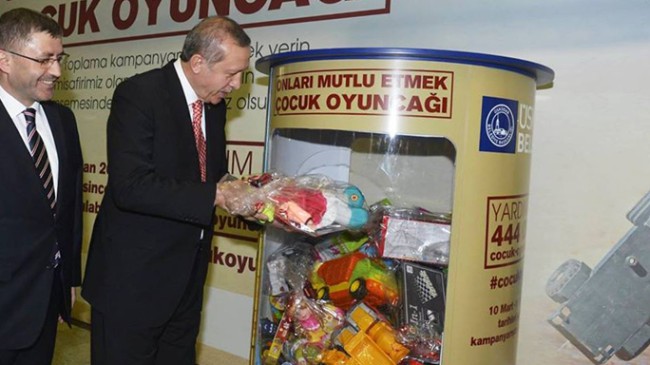 Cumhurbaşkanı Erdoğan, “Onları mutlu etmek çocuk oyuncağı” dedi