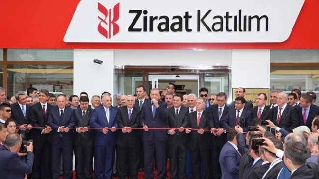 Cumhurbaşkanı Erdoğan, Ziraat Katılım Bankası’nın ilk şubesini açtı