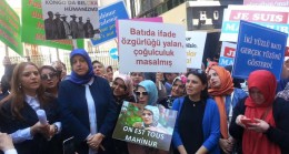 Mahinur Özdemir’e İstanbullu kadınlardan destek