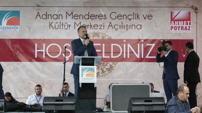 Adnan Menderes’in adı Çekmeköy’de yaşatılıyor