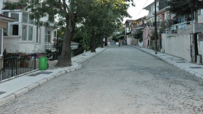 Beykoz’da sokaklar eski tarihi dokusuna kavuşuyor