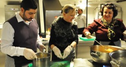 Üsküdar’da Türk, Rus ve Suriyeli aşçılardan dostluk sofrası