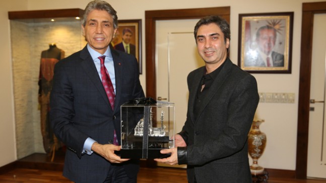 Necati Şaşmaz’dan Başkan Mustafa Demir’e ziyaret