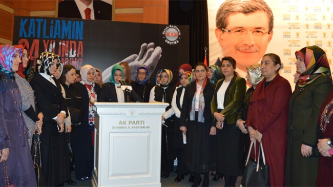 İstanbul’un AK Kadınları ‘Hocalı Katliamı’nı unutmadı, unutturmadı!
