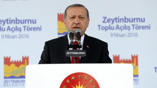 Cumhurbaşkanı Erdoğan, “Bizim için bu zat yok hükmündedir”