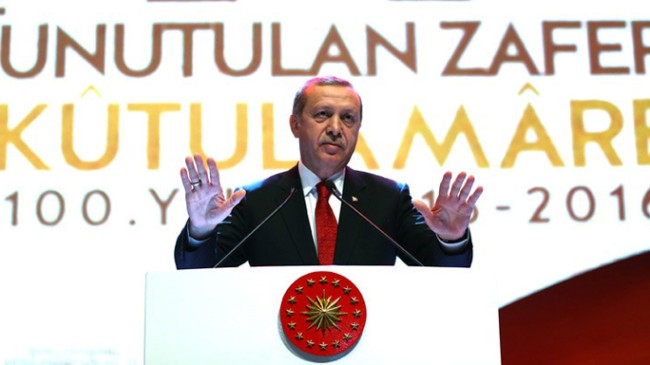 Cumhurbaşkanı Erdoğan, “Devlet geleneğimiz boyunca yüreğimizle ve bileğimizle hakkını vermediğimiz hiçbir zaferimiz yoktur”