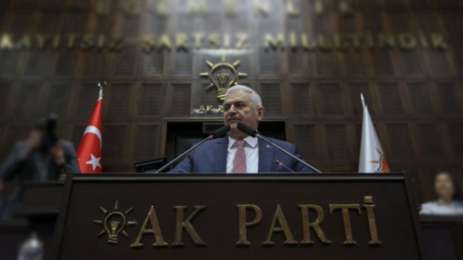AK Parti Genel Başkanı Yıldırım’ın ilk grup toplantısı