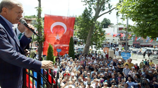 Cumhurbaşkanı Erdoğan Kısıklı Abdullahağa Camii açılışında