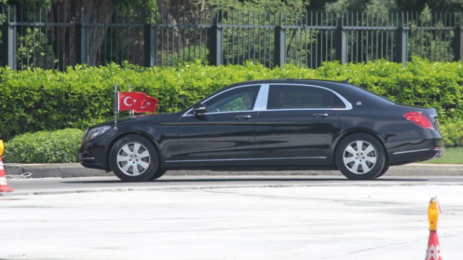 Cumhurbaşkanı Erdoğan Huber Köşkü’nde