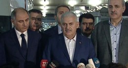 Başbakan Yıldırım, Atatürk Havaalanında incelemelerde bulundu