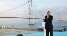Osmangazi Köprüsü Cumhurbaşkanı Erdoğan tarafından açıldı