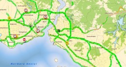 İstanbul yolları yemyeşil