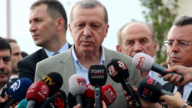 Cumhurbaşkanı Erdoğan, “Zulme evet dememiz mümkün değil”