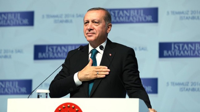 Recep Tayyip Erdoğan İstanbullularla bayramlaştı