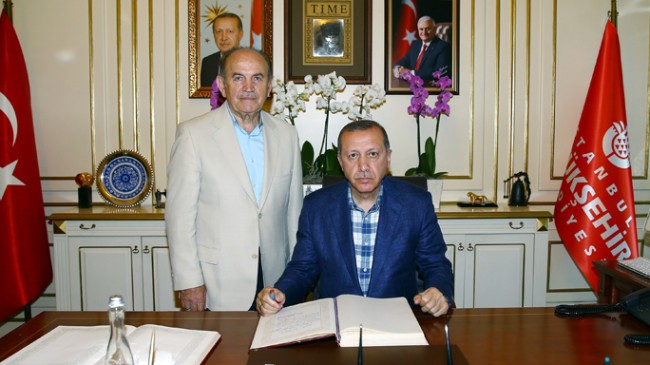Cumhurbaşkanı Erdoğan İBB’de