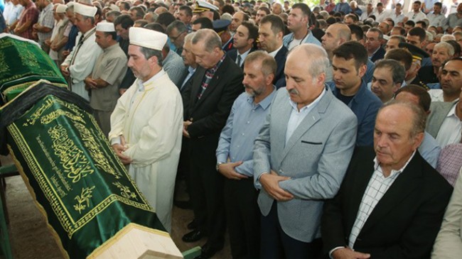 Cumhurbaşkanı Erdoğan, Zümriye İlgen’in cenazesine katıldı