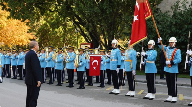 Cumhurbaşkanı Erdoğan, gazi mecliste
