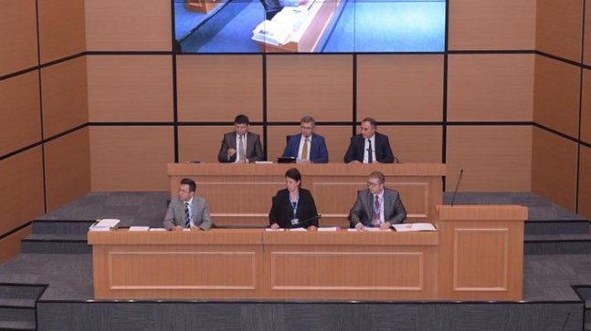Üsküdar Belediyesi yeni Meclis Salonu’nda ilk toplantı