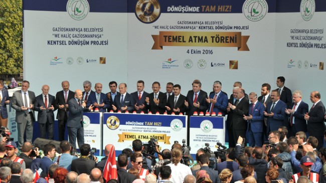 Bakan Mehmet Özhaseki, Gaziosmanpaşa’da