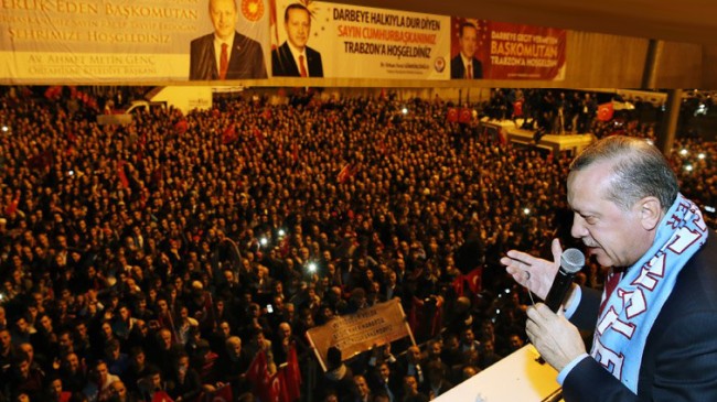 Cumhurbaşkanı Erdoğan, “15 Temmuz’da, 1 saat içerisinde 81 vilayetin meydanlarını doldurdunuz”