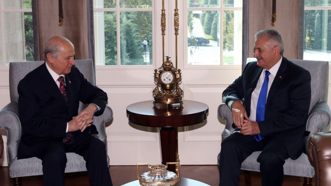 Başbakan Yıldırım, Bahçeli görüşmesi ile ilgili açıklama