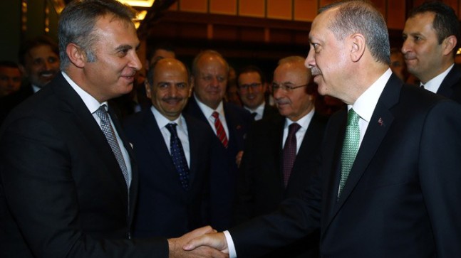 Cumhurbaşkanı Erdoğan, BJK Başkanı Orman’ı tebrik etti