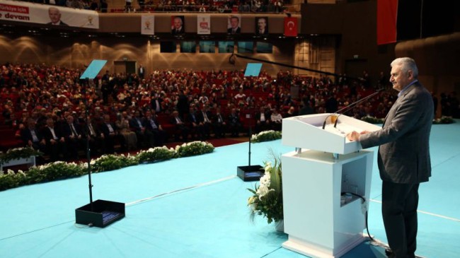 Başbakan Yıldırım, “Başkanlık gelmezse Türkiye’nin bölünme riski vardır”