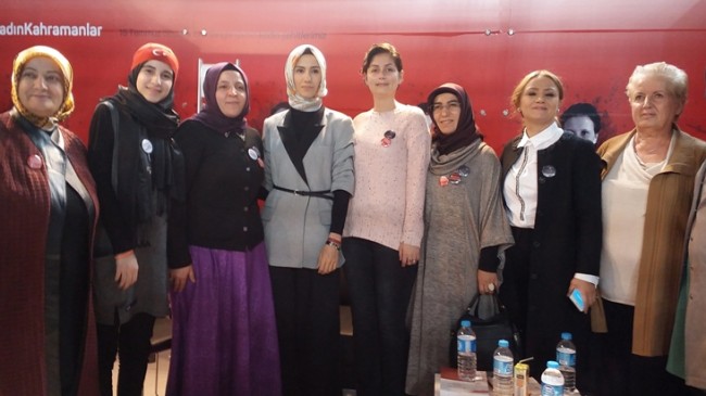 Gazi kadınların ‘Tanklardan Güçlü Kadınlar’ buluşması