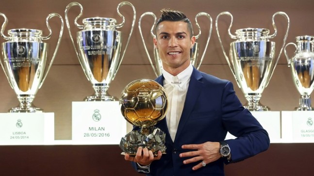 Ronaldo altın topun sahibi