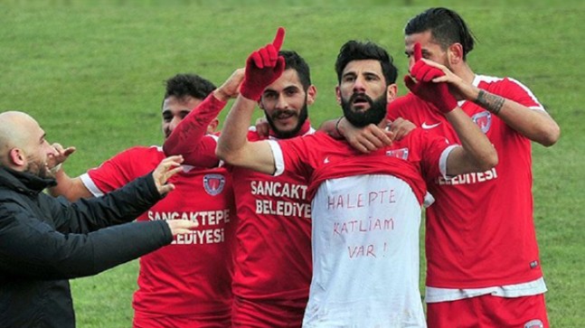 Sancaktepe Belediyesporlu İlker golü attı, Halep’e dikkat çekti