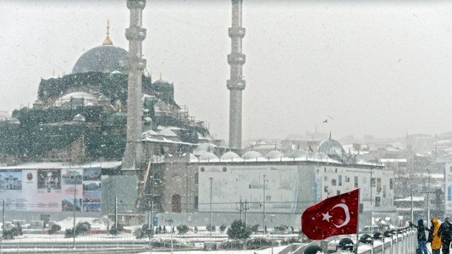 İstanbul’da son kar görüntüleri