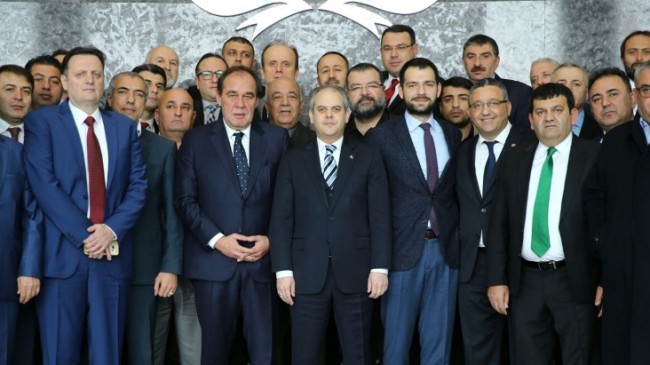 Türkiye 2 ve 3. Lig kulüp başkanlarından Bakan Kılıç’a ziyaret