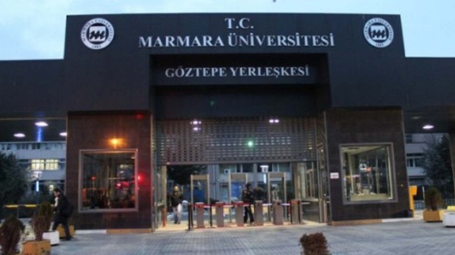 Marmara Üniversitesi’nde arbede!