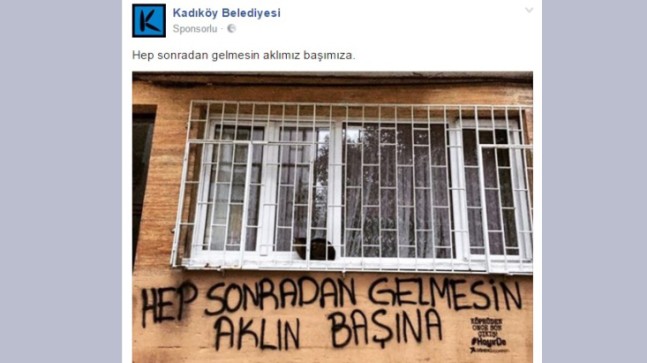 Kadıköy Belediyesi’nden şikâyetçiyiz!