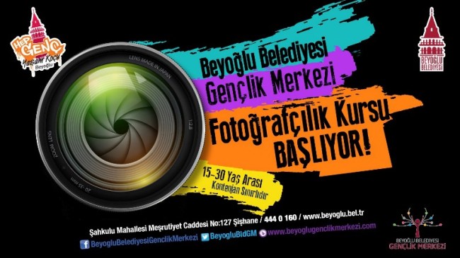 Beyoğlu Belediyesi fotoğrafçılık atölyesi kursları başlıyor