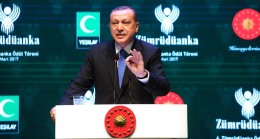 Cumhurbaşkanı Erdoğan, Yeşilay “Zümrüdüanka Ödülleri” gecesinde