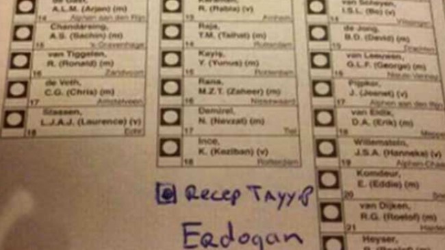 Cumhurbaşkanı Erdoğan’a orada da sandıktan oy çıktı!