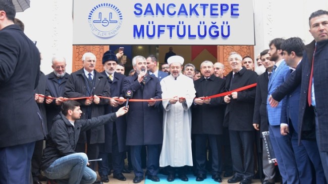 Sancaktepe’de İlçe Müftülüğü binası ile 7 cami ve 7 Kur’an Kursu açılışı