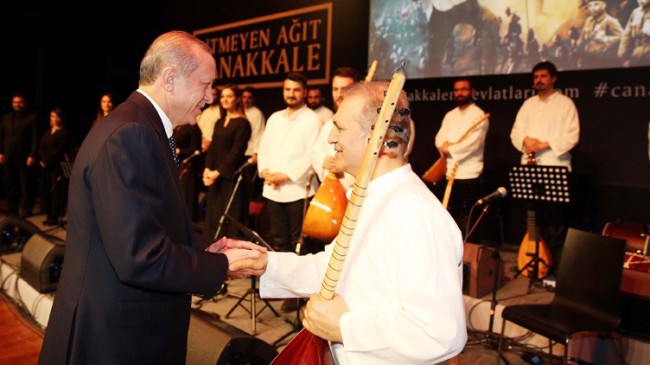 Cumhurbaşkanı Erdoğan, Erol Parlak Çanakkale Ağıtları Konseri’ne katıldı