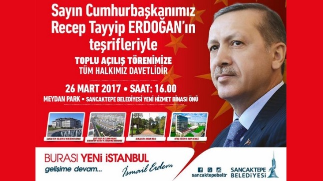Cumhurbaşkanı Erdoğan yine Sancaktepe’ye geliyor