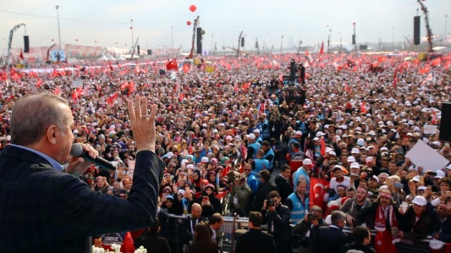 Cumhurbaşkanı Erdoğan, Yenikapı’da milyonlara seslendi