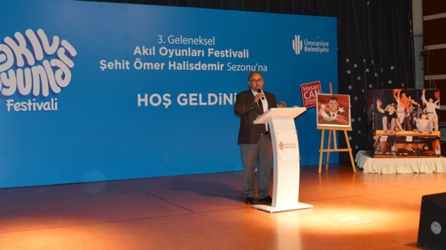 Başkan Can, Akıl Oyunları Festivali ödül törenine katıldı