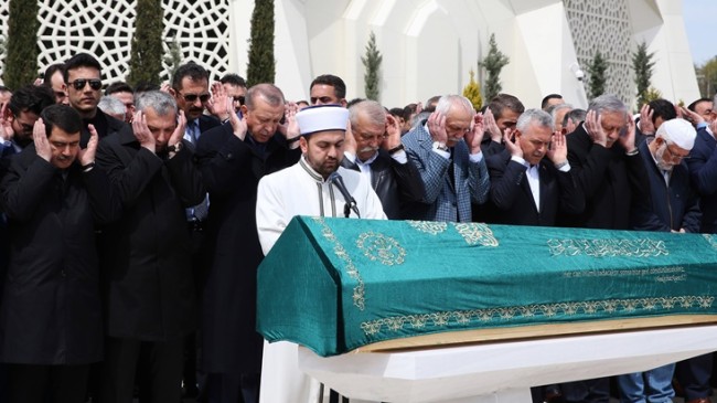 Cumhurbaşkanı Erdoğan, Abdurrahman Külünk’ün cenazesine katıldı