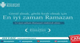 Ümraniye Ramazan’a hazır