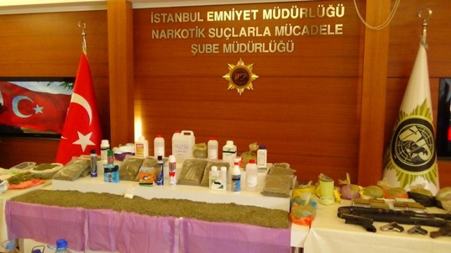 İstanbul’da uyuşturucuyla mücadele sürüyor