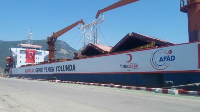 Türk Kızılayı’ndan Yemen’e yardım