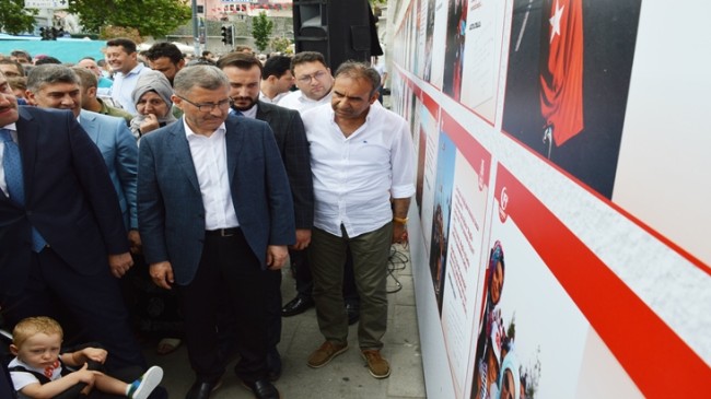 15 Temmuz’u anı defterine yazanlar Üsküdar’da sergileniyor