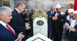 Cumhurbaşkanı Erdoğan ve Başbakan Yıldırım, Varank’ın kabrinde